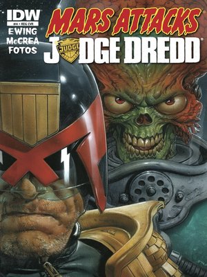 cover image of Mars Attacks Judge Dredd (2013), Issue 4